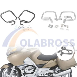 Engine Guard Crash Bar Frame Protector Rear Iron For BMW R1200RT 2005-2013 - Picture 1 of 17