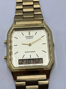 Mens Watch Casio Combi Gold AQ-230GA-9DMQYES - Picture 1 of 22