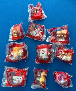 McDONALDS Disney Mickey Minnie's Runaway Railway Zug HAPPY MEAL SPIELZEUG 10er Set - Bild 1 von 11