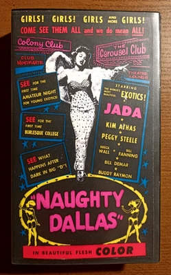 Naughty Dallas (1964) - Something Weird Video, 1992 VHS Tape NTSC - Image 1 of 4