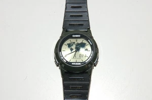 Reloj Casio 1349 Twincept ABX-20 Hora Mundial Ana-Digi Cuarzo Vintage - Imagen 1 de 4