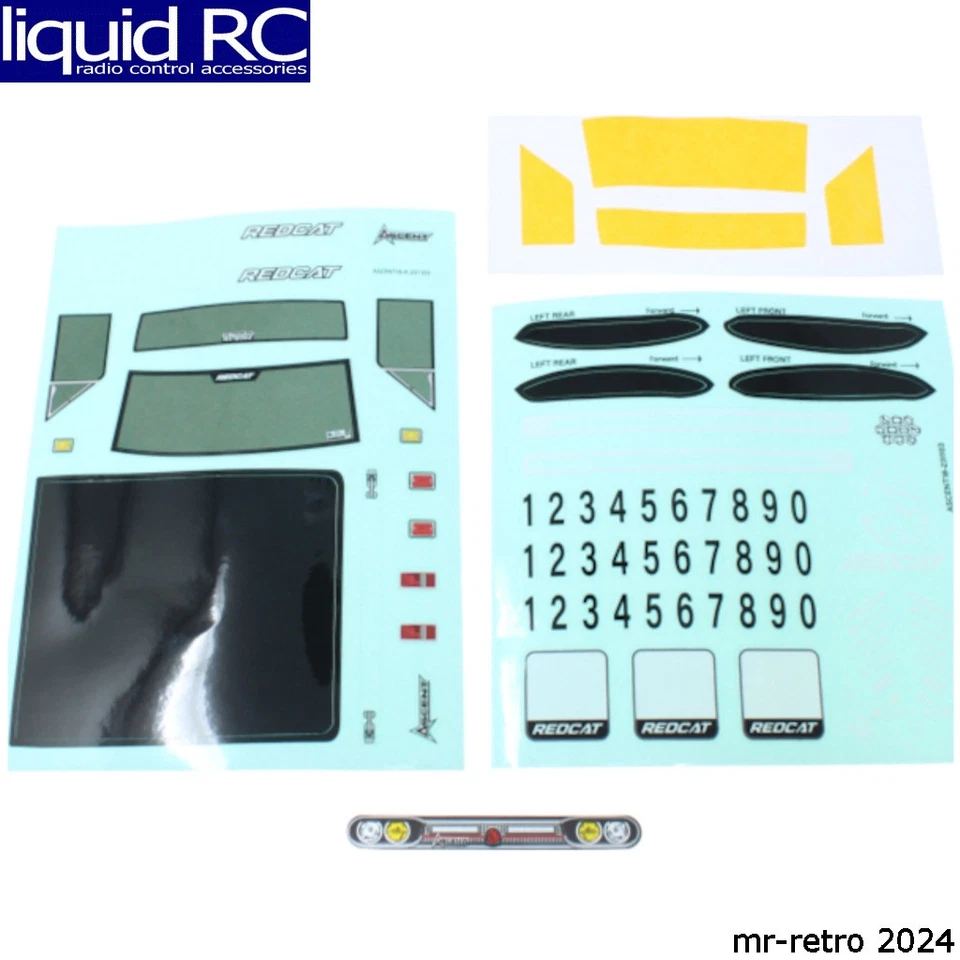 Redcat 29971 Ascent 18 Crawler Body (Clear)(1pc) - Image 1 of 1