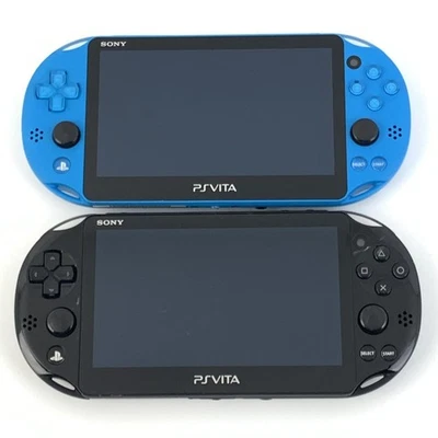 Sony PS Vita Console PCH-2000 Lot of 2 Untested For Parts Repair Japan 8756 UG - Image 1 of 4