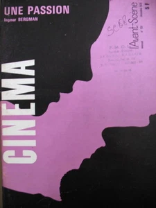 A PASSION INGMAR BERGMAN LIV ULLMANN VON SYDOW AVANT-SCENE CINEMA N° 109 1970 - Picture 1 of 1