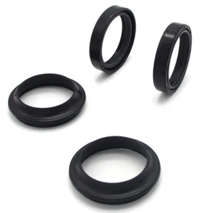 Fork Seal and Wiper Set for Kawasaki ZX600 Ninja ZX-6R ZZ-R600 ZX636 ZX-9R - Picture 1 of 7