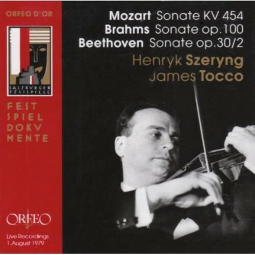 Sonatas by Mozart / Brahms / Beethoven / Szeryng / Tocco (CD, 2004)