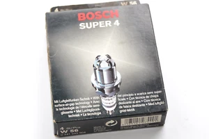 4x Zündkerze Bosch Super 4 Serie (W56) 0 241 242 504, Oldtimer, Spark Plug, NOS - Picture 1 of 4