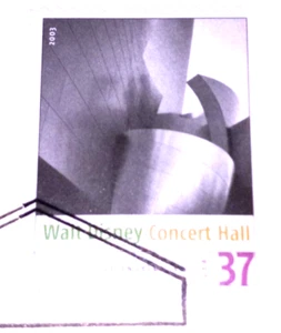 Disney Concert Hall - Modern American Architecture - 2005 22kt Golden Replicas - Picture 1 of 4