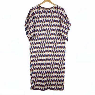 Zara Geometric Shift Colorful Dress Size Small - Image 1 of 4