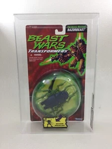 Mock Up VERPACKUNG Transformers Beast Wars Insecticon auf Razorbeast Karte AFA75 - Bild 1 von 10