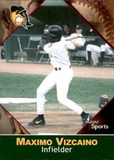 2001 South Bend Silver Hawks Multi-Ad 25 Maximo Vizcaino Dominican Republic Card