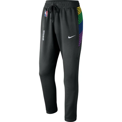 Denver Nuggets Nike Earned Edition Showtime Therma Flex Performance Pants Men's Cover