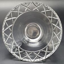 Durand JG signed Crystal Bowl Dish Open Salt Clear Decorative Accent Sweets VGC