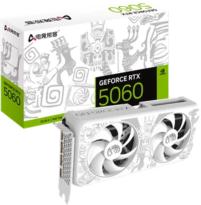 Inno3D AX GAMING RTX 5060 X2W OC 8GB GDDR7 Graphics card - Picture 1 of 8