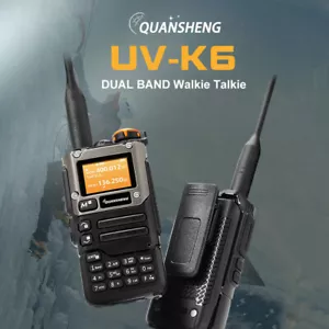 Quansheng UV K5 (8) UV K6 Walkie Talkie Two Way Radio Long Range Receiver UV-K6 - Picture 1 of 39
