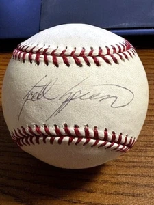 SCOTT SPIEZIO SIGNED AUTOGRAPHED OML BASEBALL! Angels, Cardinals! Tristar! - Picture 1 of 2