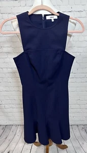 Likely Navy Blue Sleeveless Cocktail Dress Fit & Flare Women's 2 - Picture 1 of 3