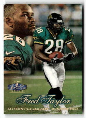 1998 Flair Showcase #22 Fred Taylor Flair Showcase Row 2 (Style) - Image 1 of 2