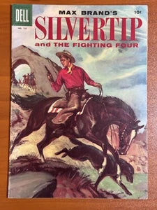 Silvertip & The Fight Four Dell Comic Max Brand's No. 731 de febrero de 1956 en muy buen estado - Imagen 1 de 5