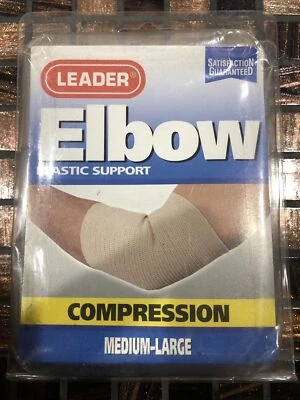 Soporte elástico Leader codo compresión mediano grande  Foto 1 de 4
