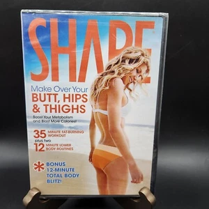 Exercise DVD SHAPE Fat Burning Workouts Abs Cardio Butt Legs Aerobics Sculpting - Picture 1 of 3