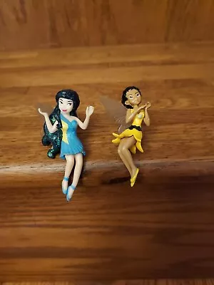 3-дюймовые фигурки из ПВХ Disney Tinkerbell & Friends Silvermist & Iridessa Fairy - Изображение 1 из 4