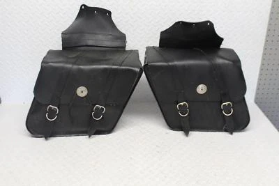 02-18 HARLEY-DAVIDSON SPORTSTER 1200 AFTERMARKET SIDE CARGO LUGGAGE SADDLEBAG - Image 1 of 4
