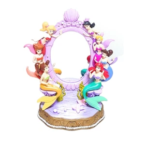 Disney Little Mermaid Stand Mirror Rare Japan Store Collection Used - Picture 1 of 2