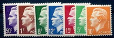 MONACO 1950 Yvert 344-350 ** POSTFRISCH TADELLOS 64€(49740