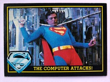 Topps Superman III 3 Card 1983 The Computer Attacks 75