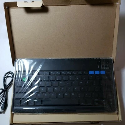 ARTECK Universal Backlit Bluetooth Keyboard HB220B 7 color slim portable NIB - Image 1 of 4