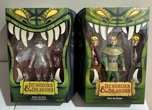 Super 7 Dungeons & Dragons SDCC Ultimates Sheila The Thief And Hank The Ranger - Picture 1 of 5
