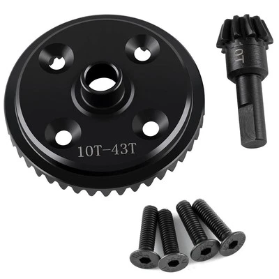 Steel Diff Gear 43T 10T Gearbox Differential Gears Set for ARRMA 1/8 KRATON EXB - Image 1 of 4