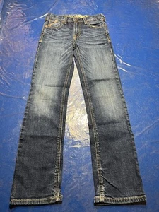 Ariat B5 Slim Cotton Denim Jeans Youth Size 14 Waist Adjustable - Picture 1 of 10