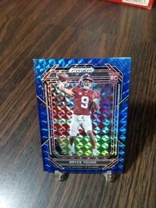 2023 Prizm Draft Picks Bryce Young RC #101 Blue Finite Prizm SP 81/89 Panthers - Picture 1 of 5