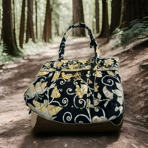 Vera Bradley Retirado Pájaro Amarillo Pequeño Bolso de Hombro Cartera Cierre con Cremallera - Imagen 1 de 16