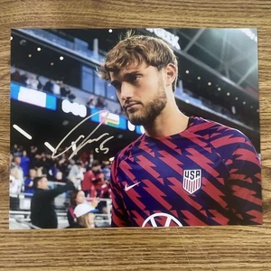 Tanner Tessmann handsigniertes 8x10 USMNT Foto USA Männer Fußball USA - Bild 1 von 2