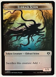 Eldrazi Scion Thrull Double-Sided Token - #2/#18- Commander Masters-FOIL-NM - Picture 1 of 2