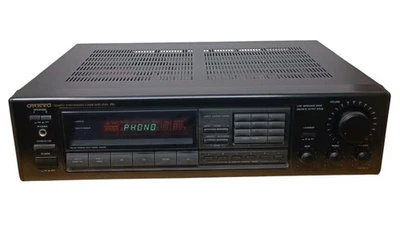 Onkyo TX-9011 Quartz Synthesizer Tuner Amplifier 4-8 Ohm 150W  Made İn Malaysia - Bild 1 von 4