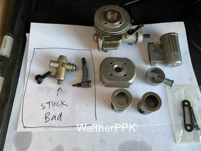 Free Ship! Used Parts for Kyosho GP-10  1:8 F1 GS11  Nitro Engine. - Image 1 of 4