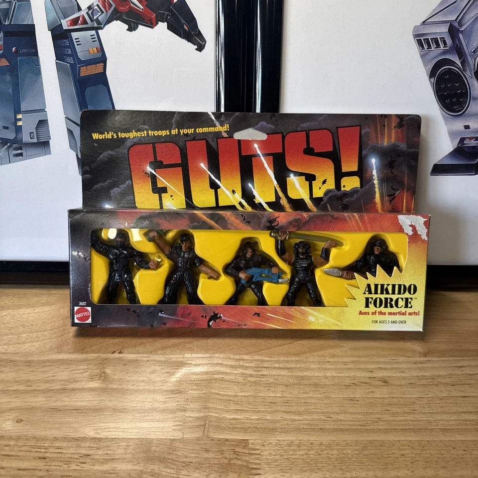 内脏! 世界最强硬的部队合气道部队 5 件套美泰 1986 — 第 1/4 张图片