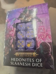 Dados Slaanesh 20x Edición Limitada Warhammer AoS Viejo Mundo 40k Emperadores Niños - Imagen 1 de 2