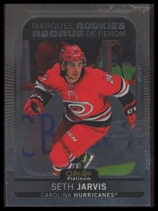 2021-22 O-Pee-Chee Platinum Seth Jarvis Rookie RC RC - Imagen 1 de 1