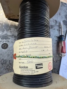 J24-7-502 PVC Extension Wire 500 feet NOS - Picture 1 of 3