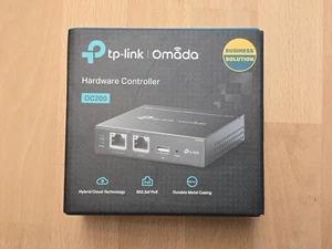 TP-LINK Omada Cloud Controller OC200 (UN) wersja 2.0 SDN PoE doskonały stan w oryginalnym opakowaniu - Zdjęcie 1 z 13