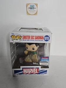 Funko Pop! Deluxe: Marvel Sinister Six: Sandman 6 Inch Amazon #1015 Box Damage - Picture 1 of 4