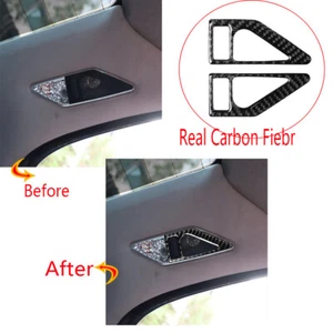 Real Carbon Fiber Inner Rear Reading Light Trim For BMW 3 Series E46 1998-2005 - Picture 1 of 8