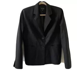 KASPER Giacca Donna 10 Nero Carriera Bottoni Blazer - Foto 1 di 6