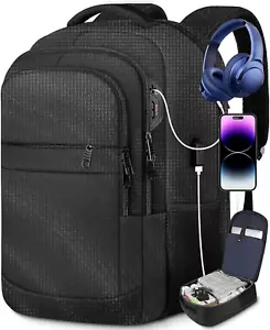 17 inch Travel Laptop Backpack, School Backpack, Carry on Backpack, Extra Sturdy - Picture 1 of 12