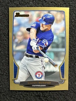 David Murphy #107 2013 Bowman Gold cantidad Texas Rangers Foto 1 de 2